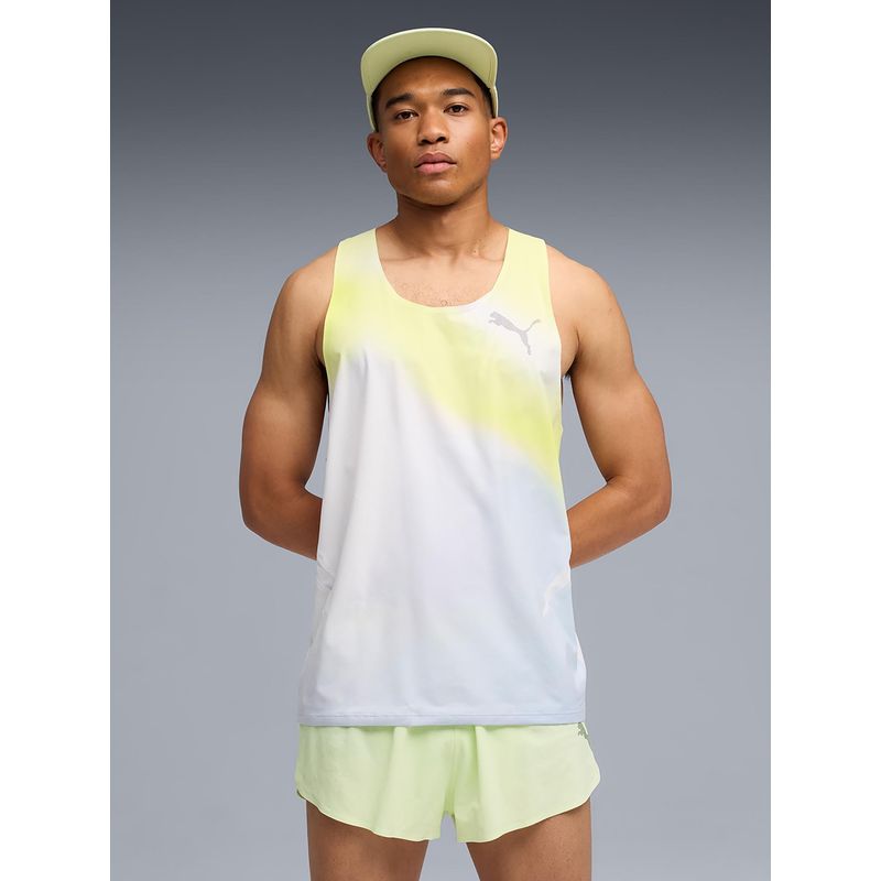 Puma LIGHTSPEED Men Running Singlet Tank (L)