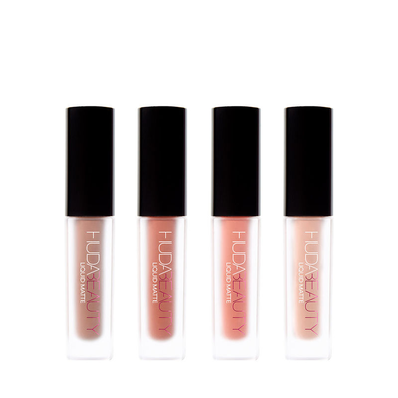 Huda Beauty Liquid Matte Minis Au Naturel Nudes At Nykaacom