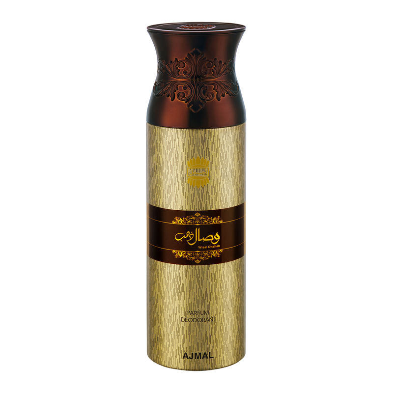 Buy Ajmal Wisal Dhahab Parfum Deodarant For Men At Nykaacom