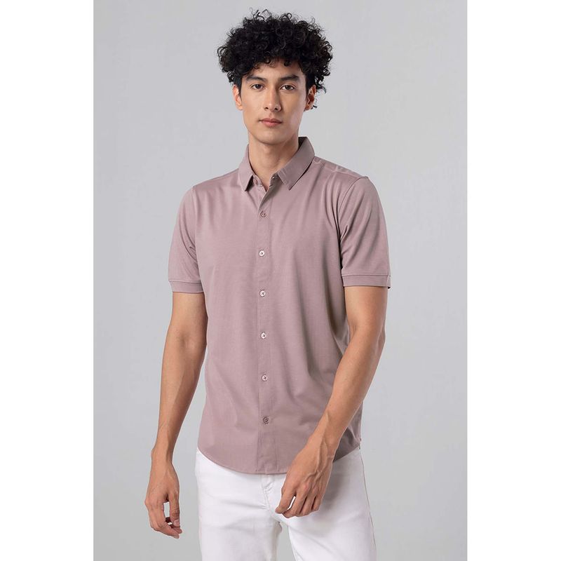Snitch Maverick Mauve Plum Shirt (S)