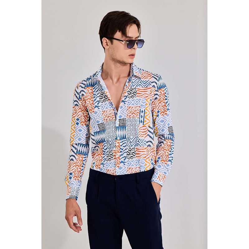 Snitch Animal Mosaic Multi-Color Shirt (S)