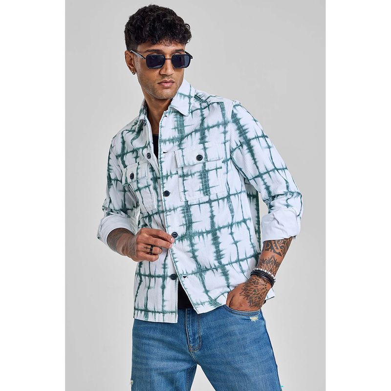 Snitch Green Corduroy Shirt (S)