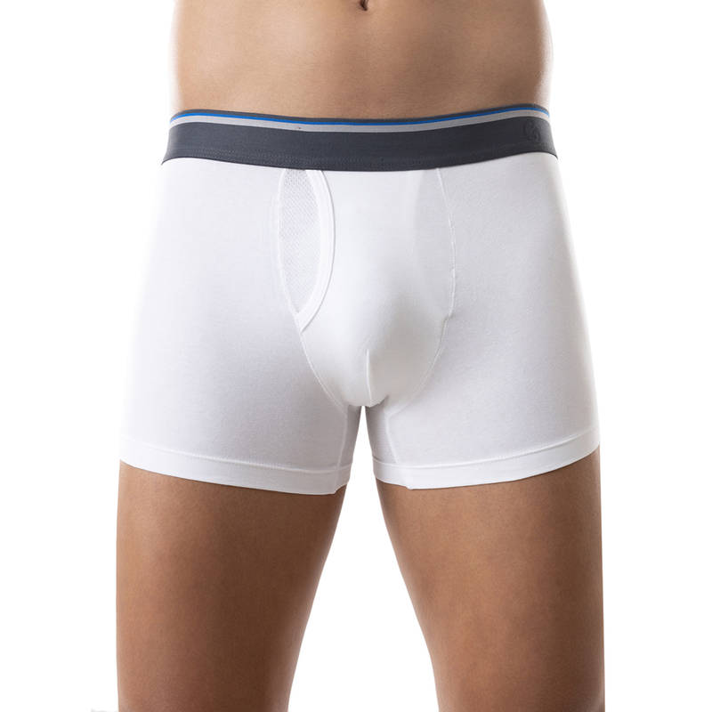 GLOOT Anti Odor Cotton Tencel Cooling Trunk-GLI005-White (XL)