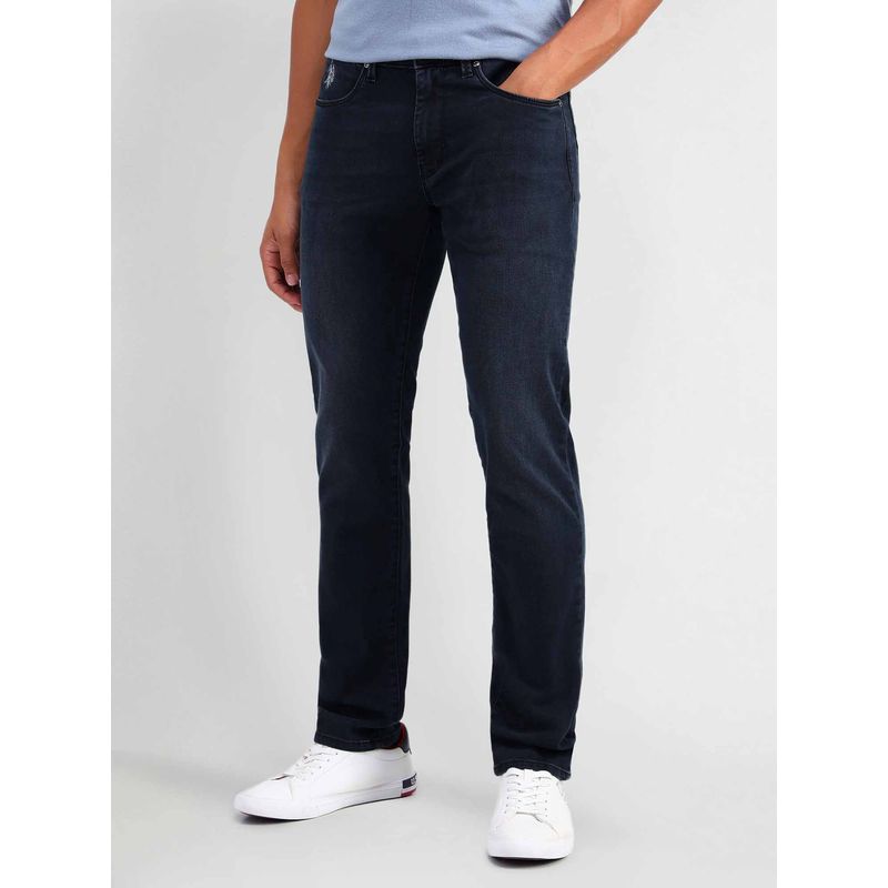 U.S. Polo Assn. Denim Co. Men's Slim Tapered Fit Blue Jeans (38)