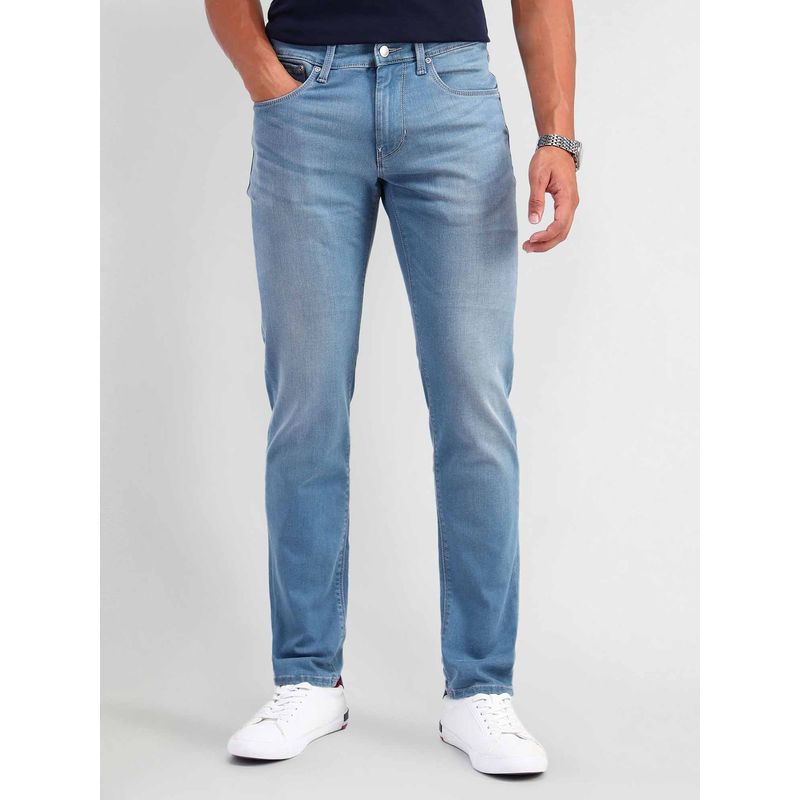 U.S. Polo Assn. Denim Co. Men's Slim Tapered Fit Blue Jeans (38)