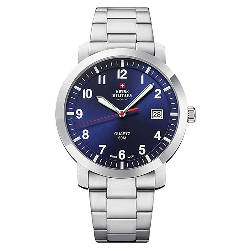 Swiss outlet military blue