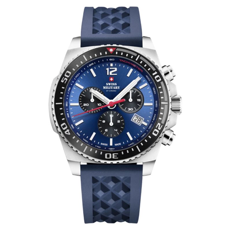 Buy Swiss Military by Chrono Blue Dial Swiss Made Watch for Men