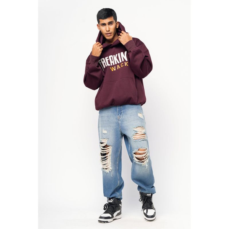 FREAKINS Distressed Slouchy Men's Jeans (30)