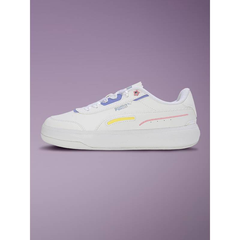 Puma Tori Pixie V1 Women White Sneakers (UK 7)