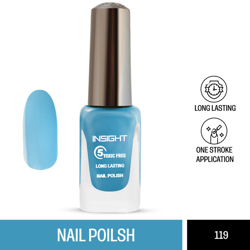 Insight Cosmetics 5 Toxic Free long lasting Nail Polish - Color 119