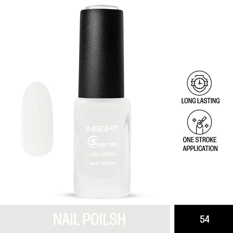 Insight Cosmetics 5 Toxic Free long lasting Nail Polish - Color 54
