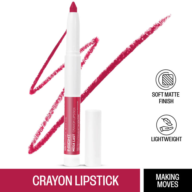 Insight Cosmetics Mega Last Crayon Lipstick - Making Moves