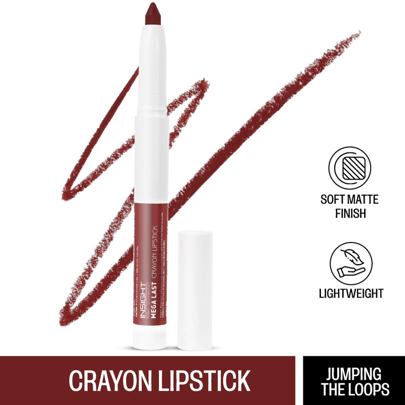 Insight Cosmetics Mega Last Crayon Lipstick - Jumping The Loops