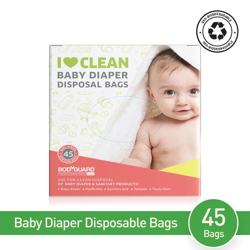 BodyGuard Baby Diapers and Sanitary Disposal Bag (45 Bags) Buy