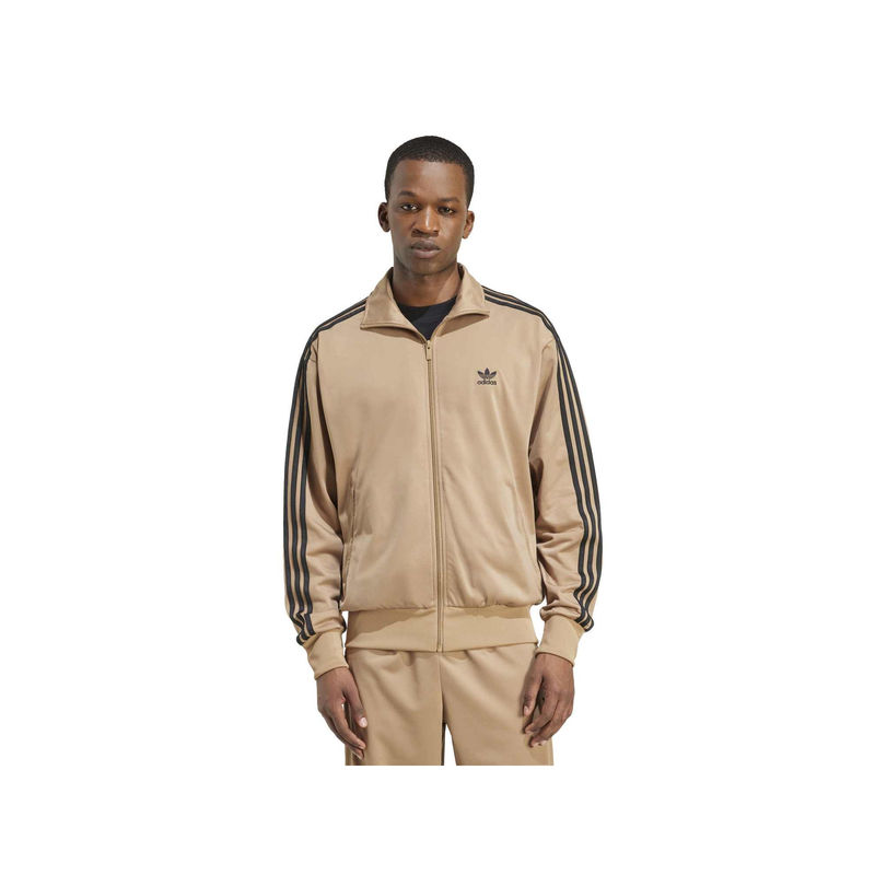 adidas Originals Men Beige Firebird Stripes Jacket (S)