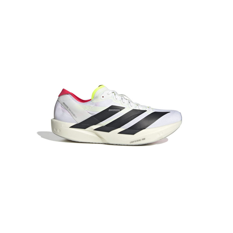 adidas Adizero Takumi Sen 11 Men White Running Shoes (UK 8)