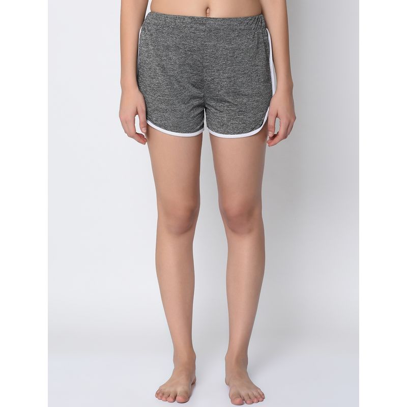 Da Intimo Grey Solid Shorts (XL)