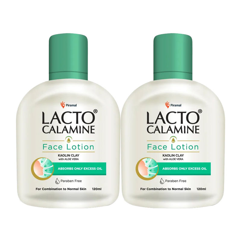 Buy Lacto Calamine Lotion for Combination To Normal Pack of 2 Online