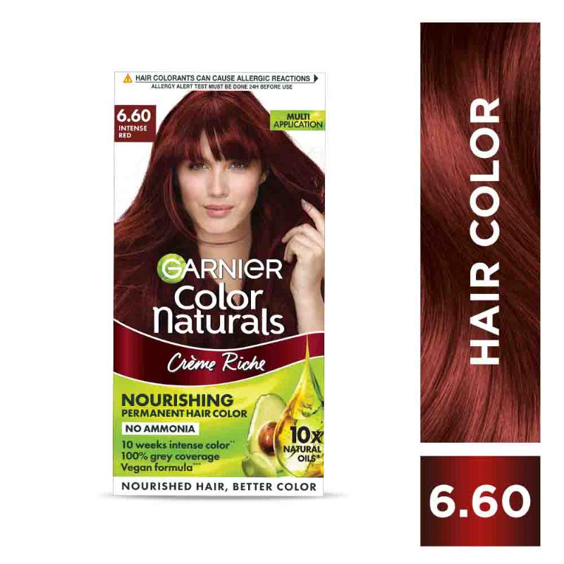 Garnier Color Naturals Hair Color - 6.6 Intense Red