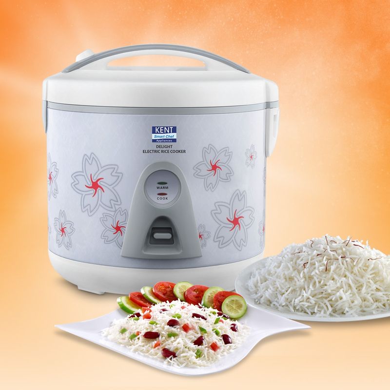 Buy Kent 16066 Delight Electric Rice Cooker Single Button