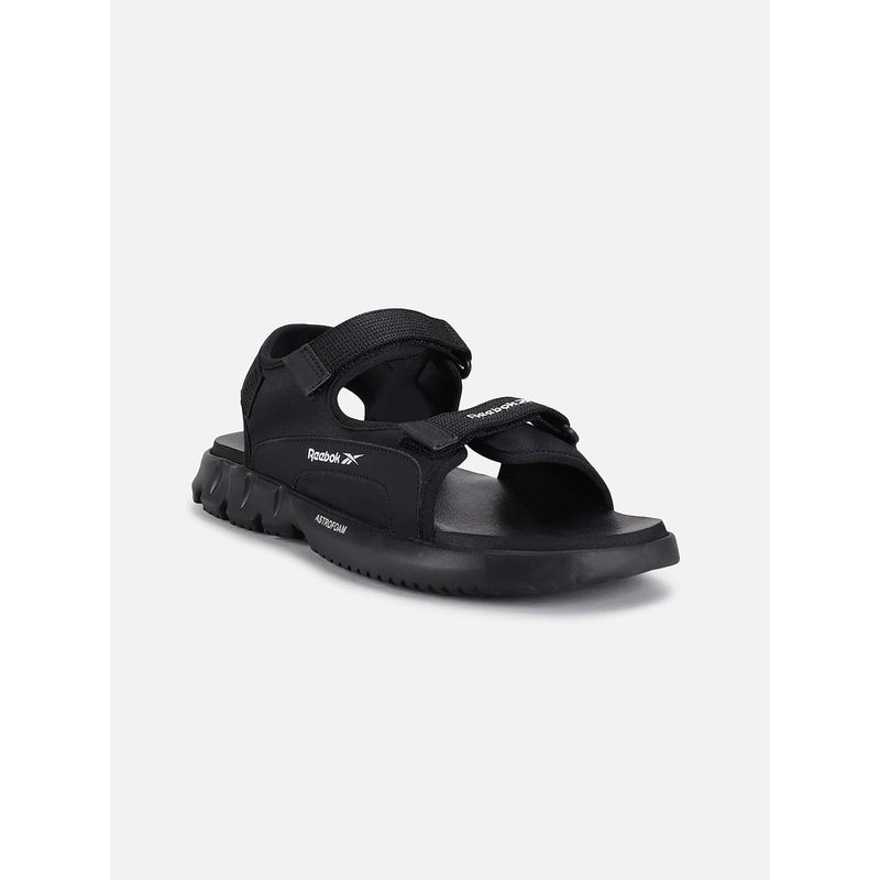 Reebok Men Black Velcro Sandals (UK 8)