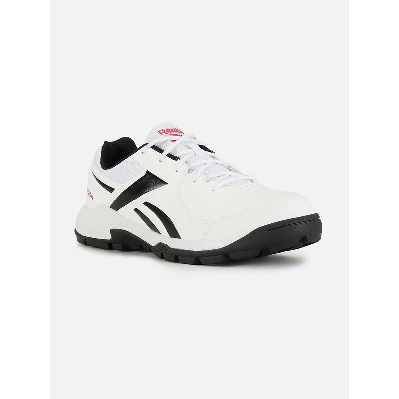 Reebok Men White Lace-Ups Cricket Shoes (UK 9)