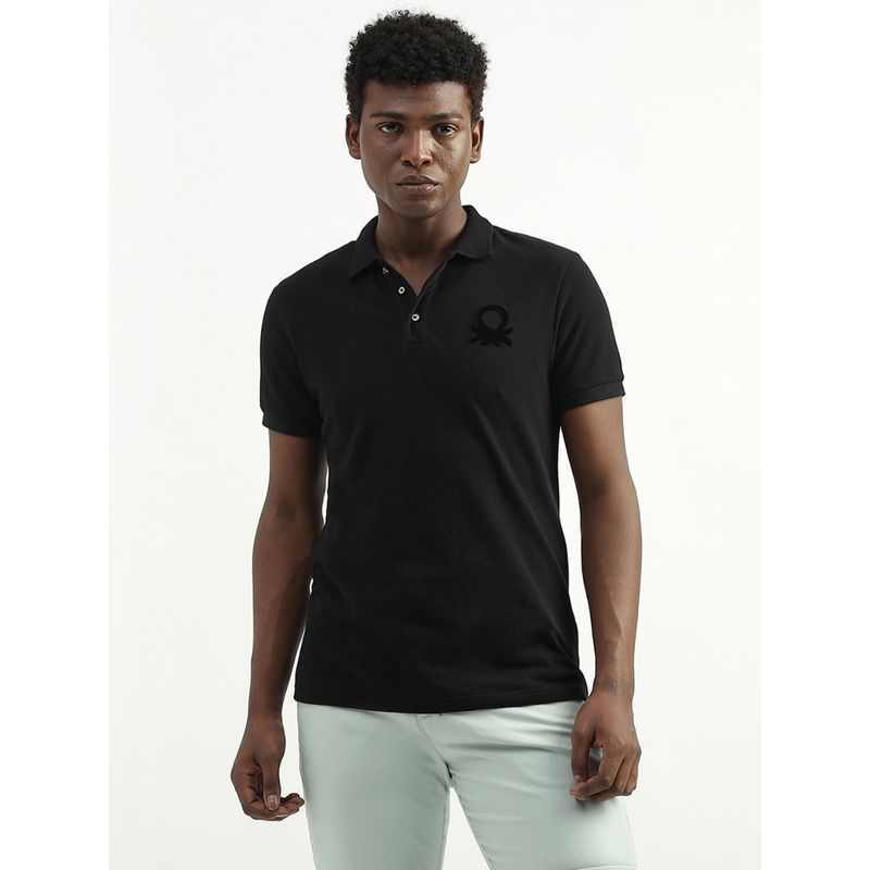 Polo best sale color negro