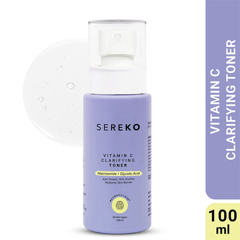 Sereko Vitamin C Clarifying Face Toner With Niacinamide For Brightening & Tighten Pores