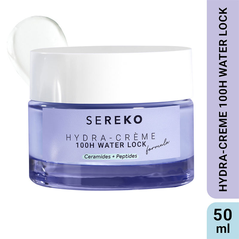 Sereko Hydra Crème 100H Moisturizer For Dry Skin With Ceramides-Peptides Repairs Damage Skin Barrier