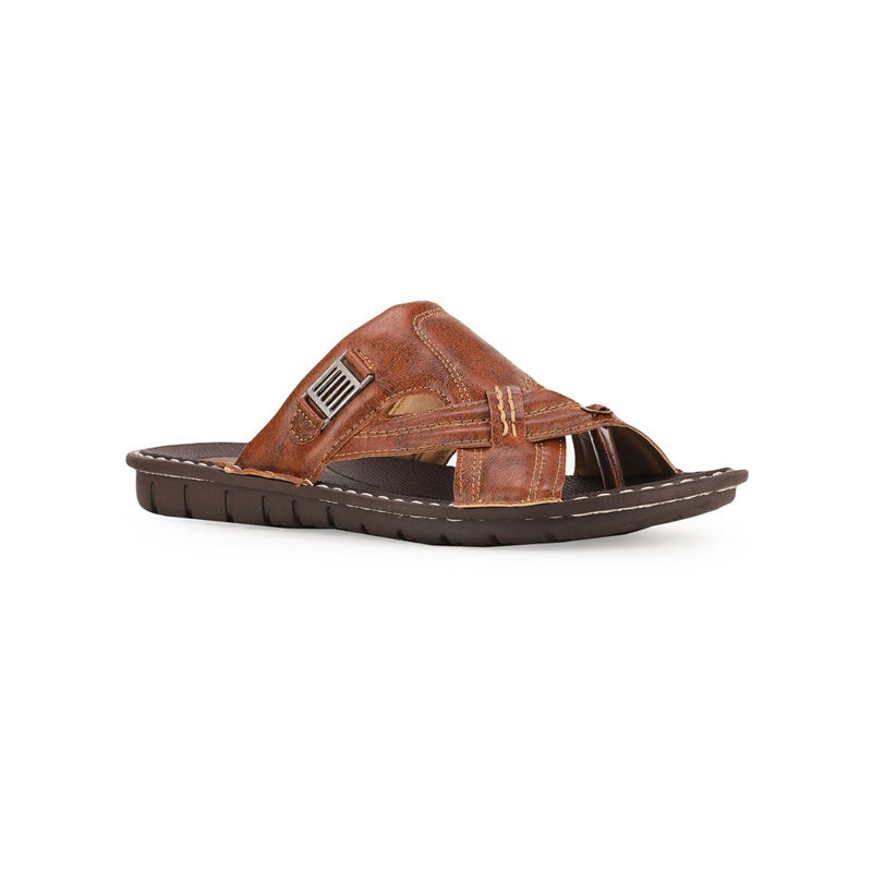 Bata Solid Brown Sandals (UK 10)