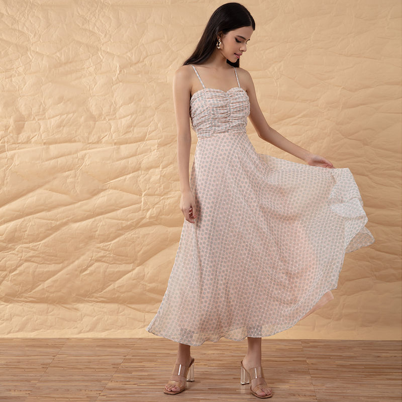 RSVP By Nykaa Fashion Thinking About You Dress - Off White (S)