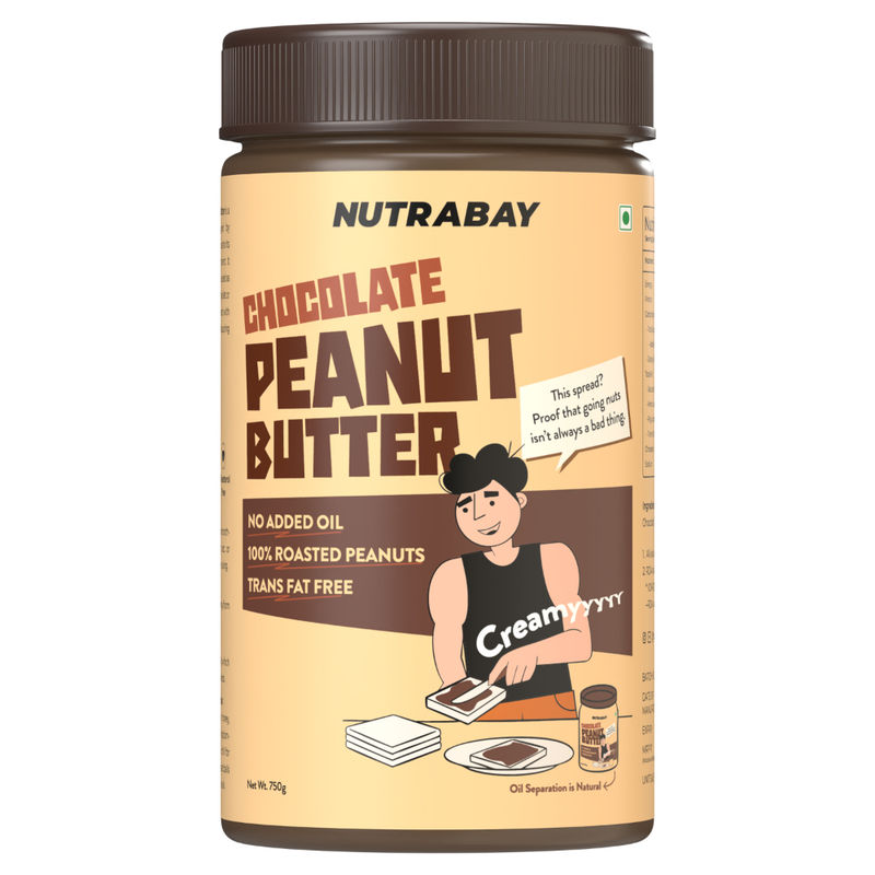 Nutrabay Foods Creamy Peanut Butter - Chocolate Intense Flavour