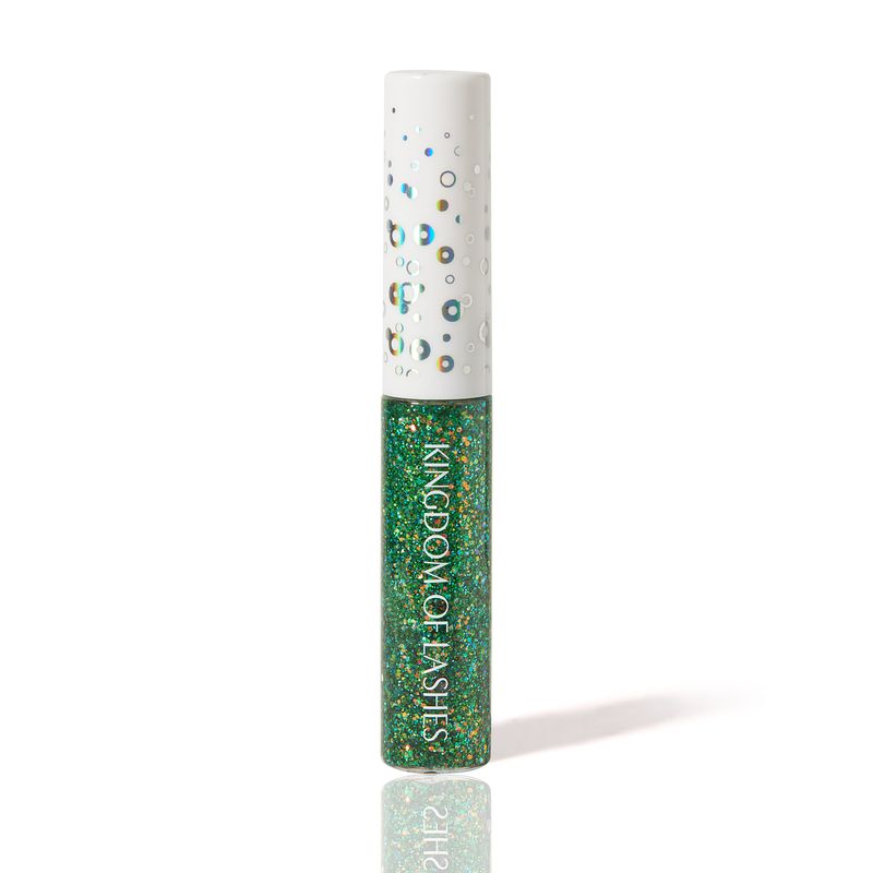 Kingdom Of Lashes Diamond Glitter Eyeliner - Green
