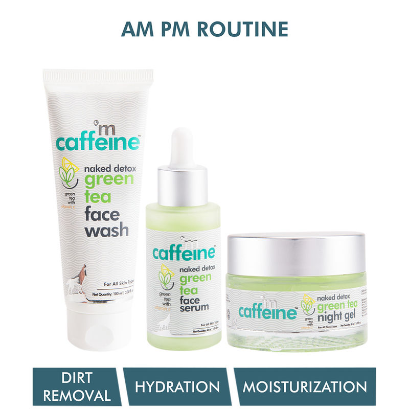 MCaffeine Green Tea AM PM Routine