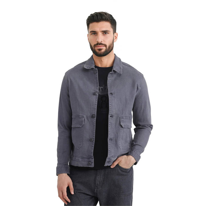 Rare Rabbit Grey Jacket Buy Rare Rabbit Volta Dark Grey Plain Regular Fit Jacket Online
