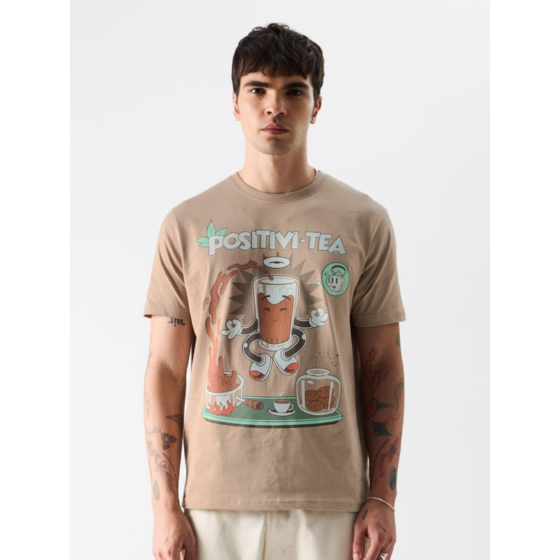 The Souled Store TSS Originals: Positivi-Tea T-Shirts for Mens (2XL)