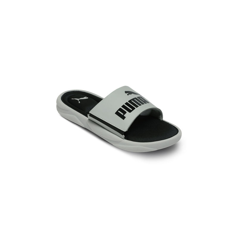 Puma Unisex Grey Royalcat Memory Foam Sliders (UK 7)