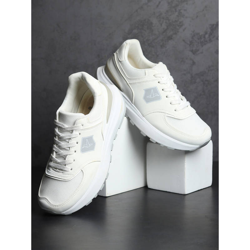 Yoho Women White CAS 106 Sneakers (UK 4)