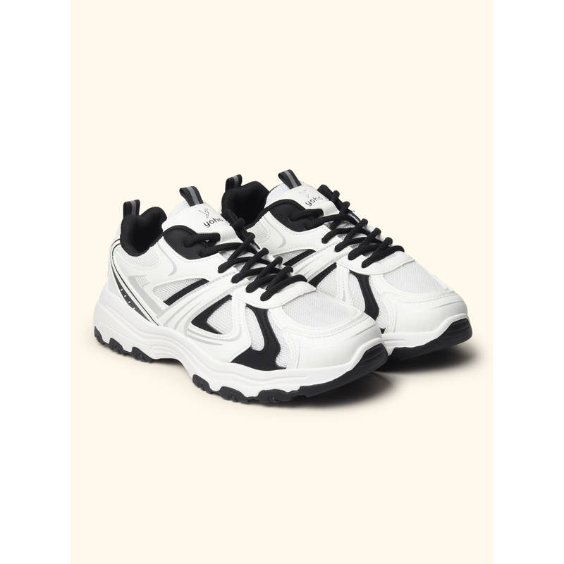 Yoho Women Black Tempo 0705 Walking Shoes (US 7)