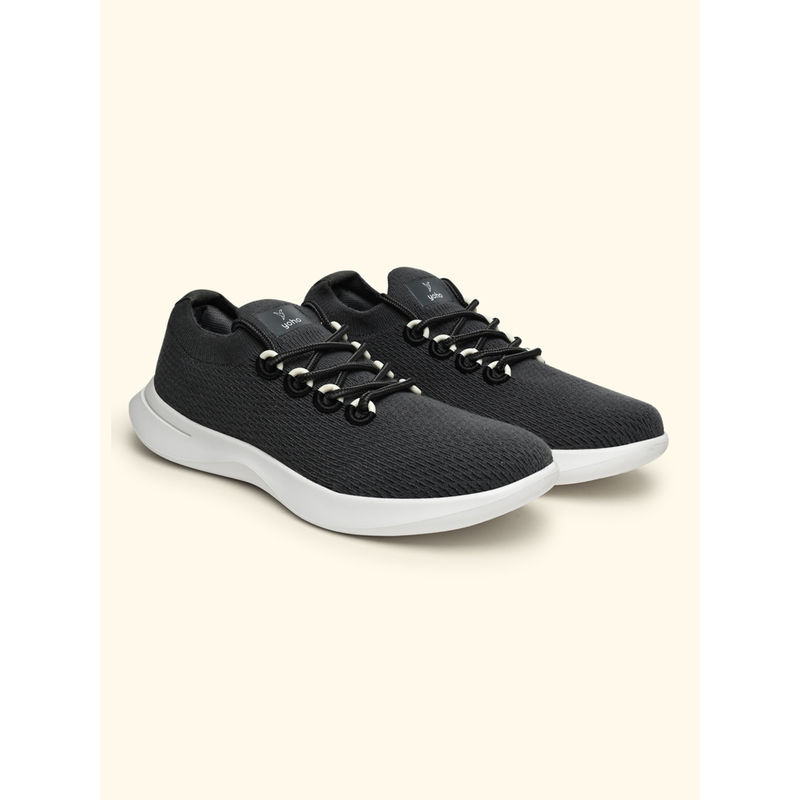 Yoho Women Black FastLane 0600 Walking Shoes (UK 4)