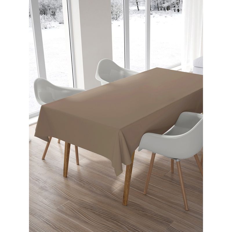 Encasa Homes Plain Tablecloth (6 Ft Long) For 4 To 6 Seater Dining