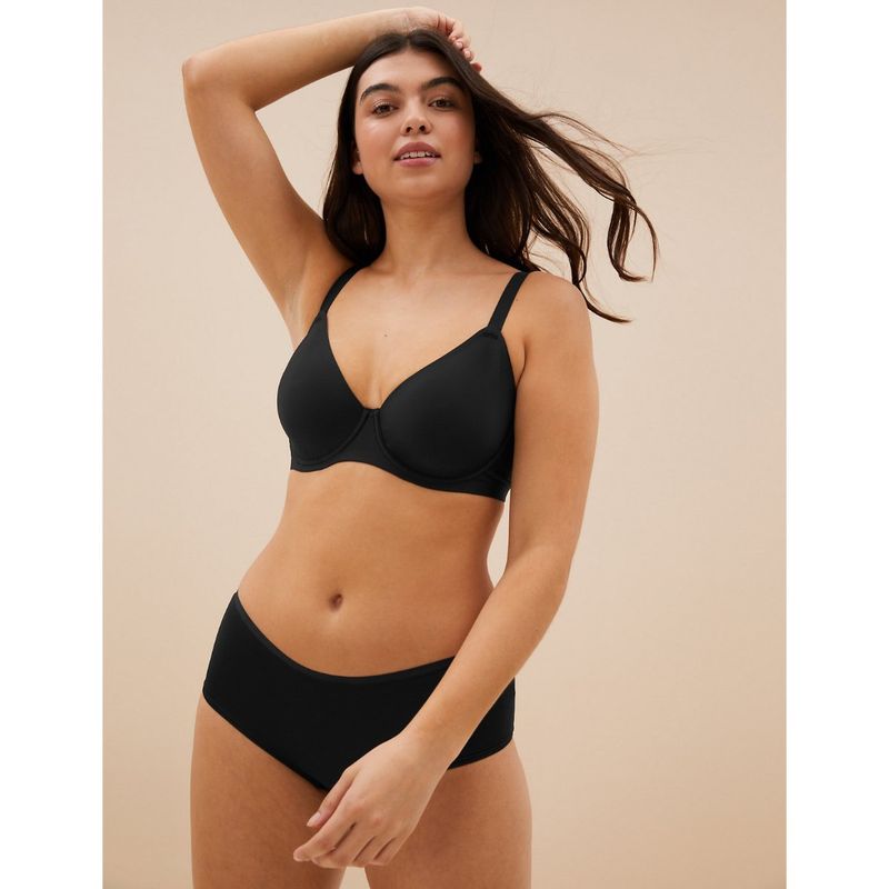 Marks & Spencer Flexifit Invisible Wired Full-Cup Bra - Black (36C)