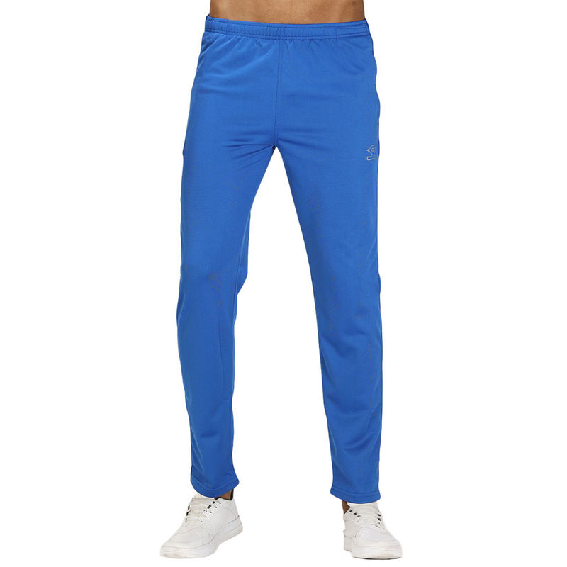 Shrey Terry Trackpant for Men-Royal Blue (L)