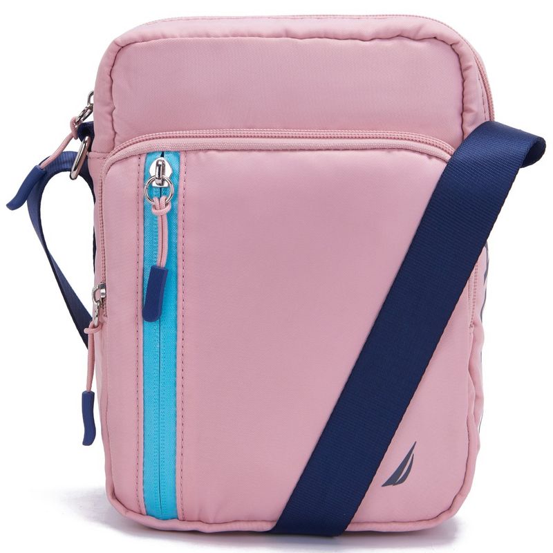 5/o - Finance Nautica Nylon Bean Crossbody/Belt Bag with Adjustable