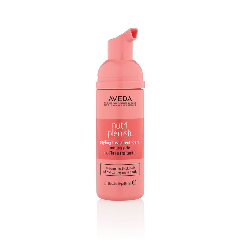 Aveda Nutriplenish Styling Foam for Dry & Frizzy Hair for Heat Protection Upto 230°C - Mini