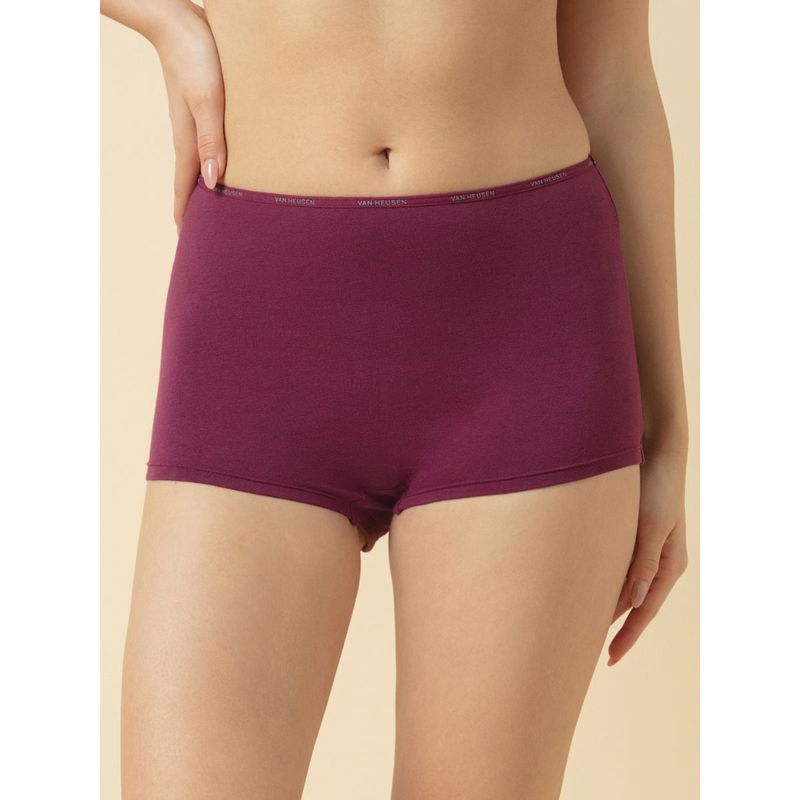 Van Heusen Woman Lingerie and Athleisure Anti Bacterial Moisture Wicking Boyshorts (M)