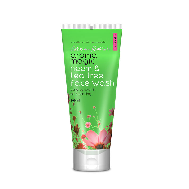 aroma magic neem and tea tree face wash 200ml