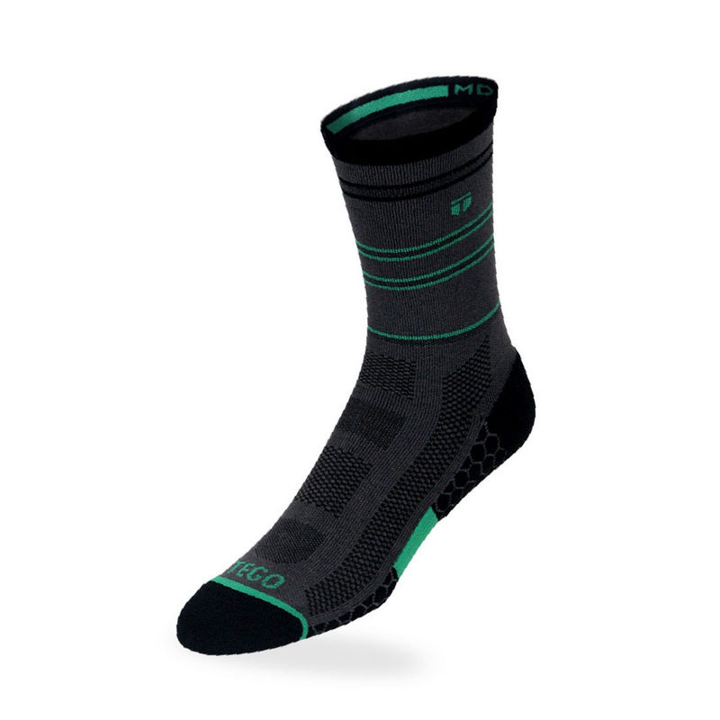 Tego Unisex Socks Crew Cotton Comfort Charcoal (S)