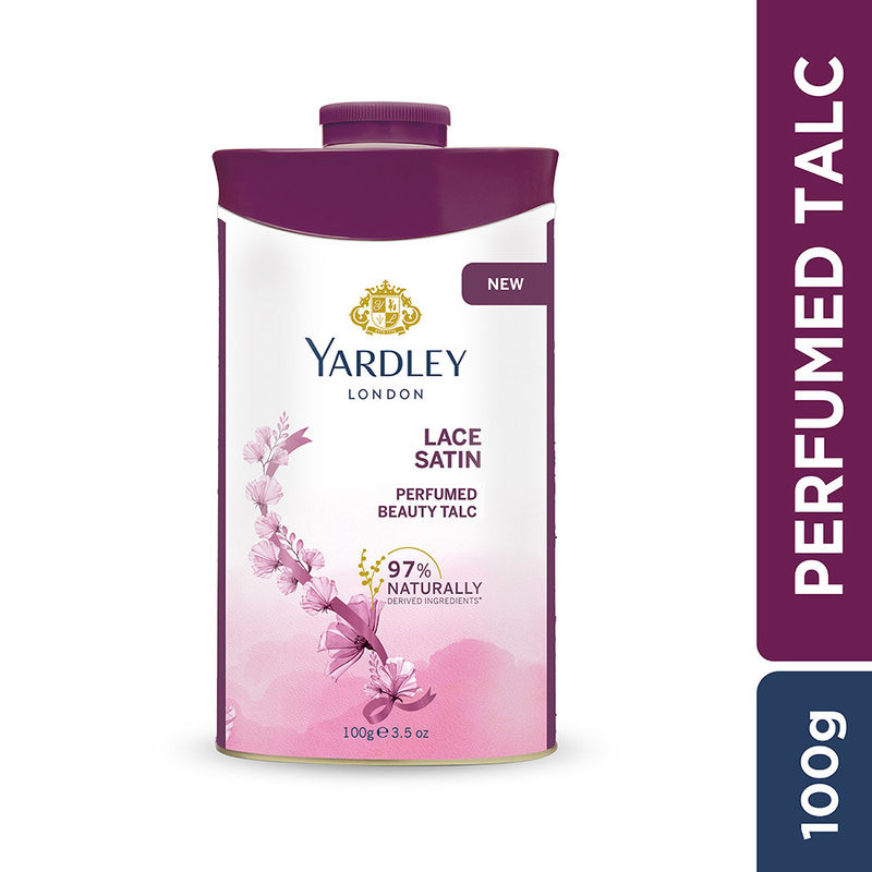 Yardley London Lace Satin Talc