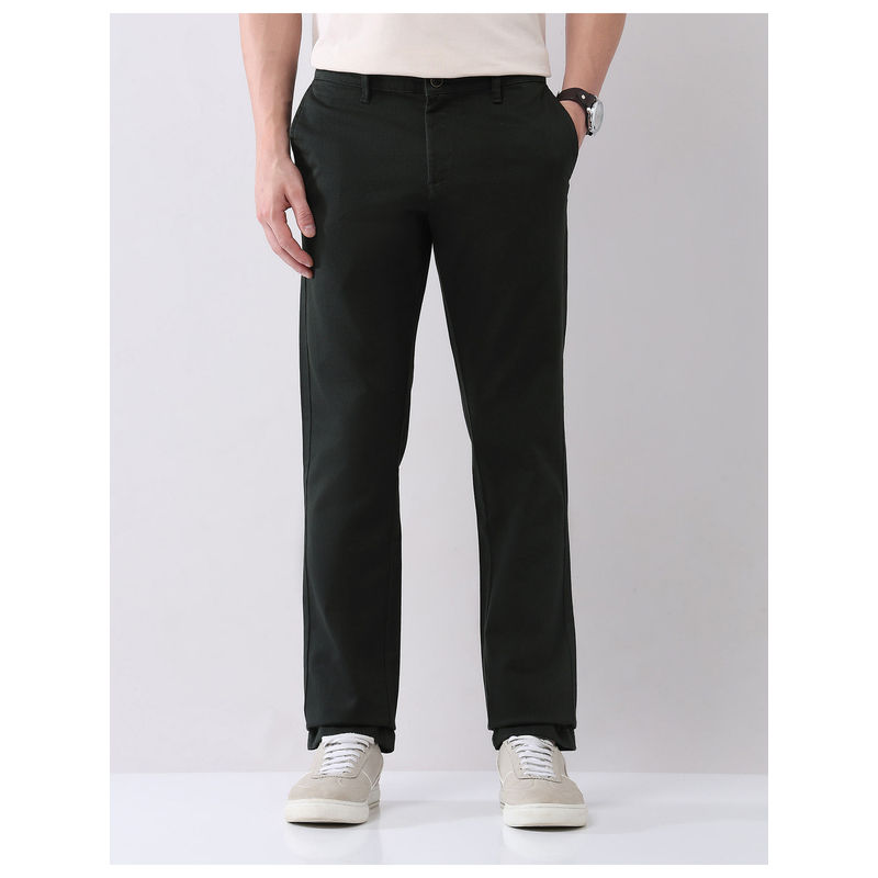 AD By Arvind Green Modern Slim Fit Chinos (30)